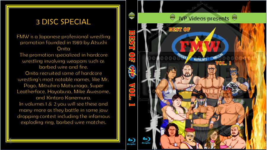 Best of FMW V.1 (3 Discs with Cover Art)